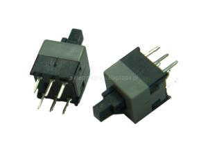 przycisk włącznik 8.5*8.5*8.5mm reset PECET 6PIN