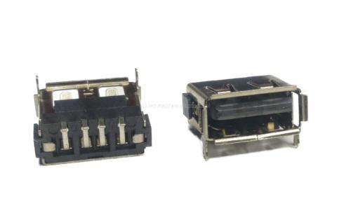 gniazdo usb 2.0 2+5smd kołnierz