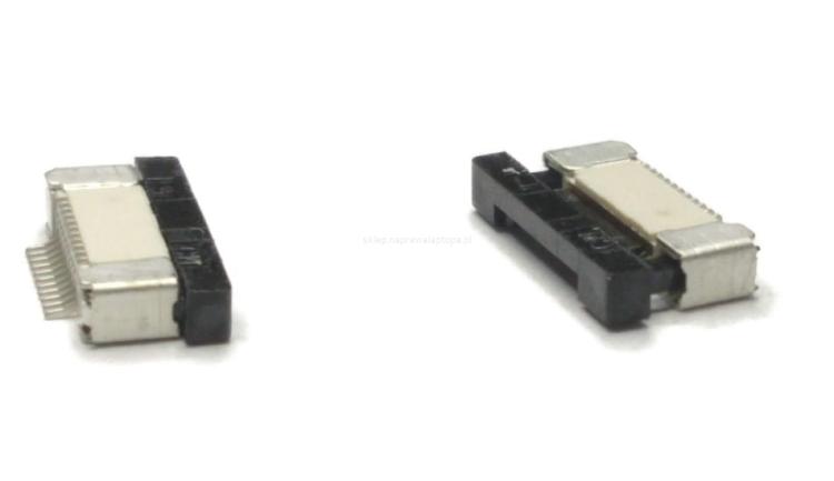 złącze gniazdo FPC FFC 11pin 0.5mm piny na dole