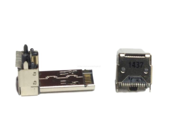 gniazdo mikro usb 15pin długie