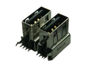 GNIAZDO USB PODWÓJNE PIONOWE FOXCONN LENOVO DELL