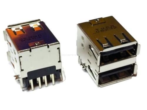 GNIAZDO ZŁĄCZE PODWÓJNE USB 2.0 LENOVO T510 T520