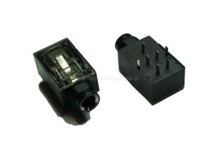 gniazdo złącze 6.35mm 7pin Audio 36/17.80/12.45mm