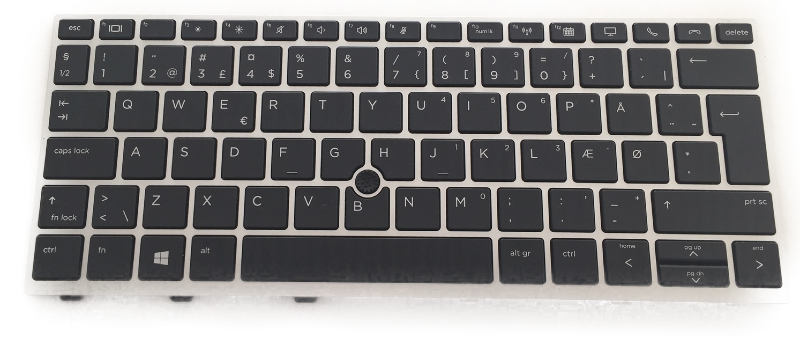 Oryginalna klawiatura do laptopów HP EliteBook 730 G5, 735 G5/G6, 830 G5/G6, 836 G5.