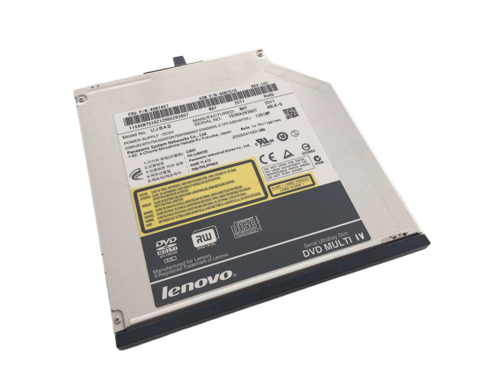 nagrywarka DVD 45N7457 UJ8A2 W500 T400s T410s T420s T430s