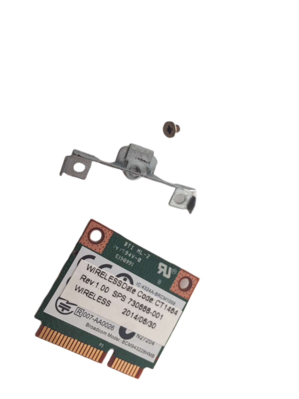 karta wifi z mocowaniem HP ELITEBOOK 640 G1  666914-001