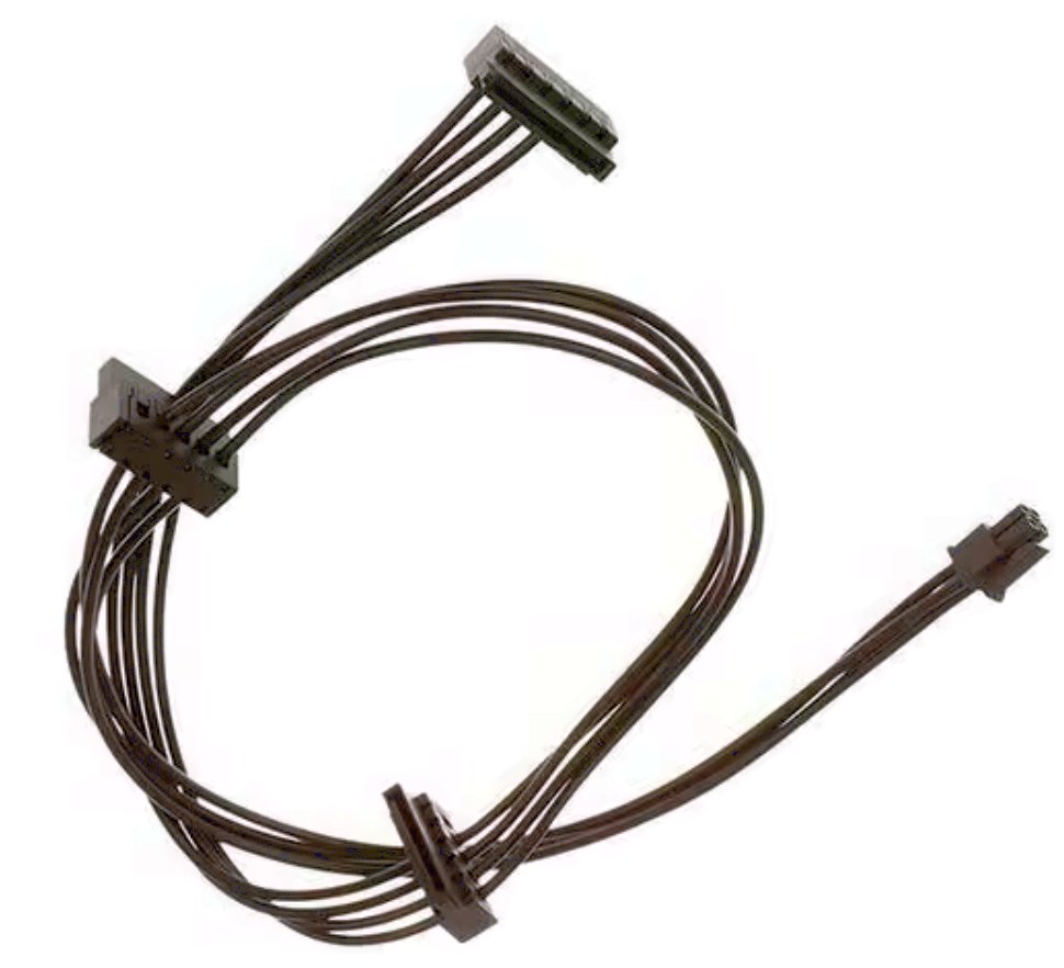 kabel MINI 4pin do 3x SATA do płyty głównej Lenovo PC